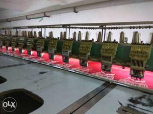 13 head embroidery machine 