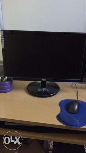 20inch AOC LED monitor sparingly used perfect working