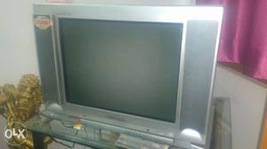 21" Panasonic television with woofer sound in