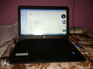 Black Hp Laptop.good condition..
