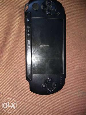 Black Sony Playstation Portable E-