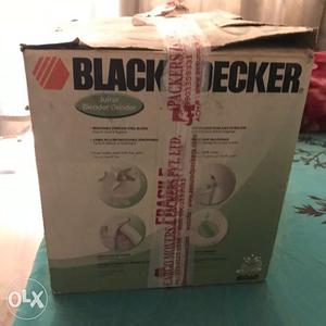 Brand new black and decker juicer mixer grinder. In a great