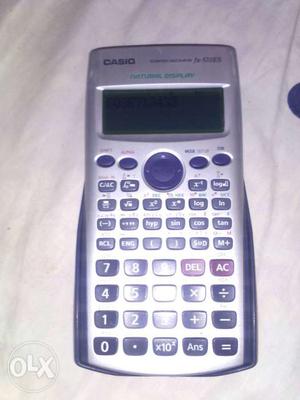 Casio Gray And Black Graphing Calculator