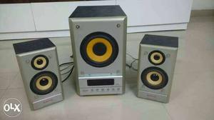 Grey 2.1 Channel Speaker