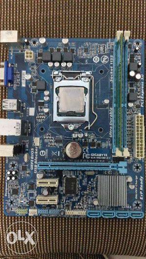 H61 Motherboad, Intel QuadCore Processor with 2 gb ddr3 RAM