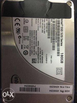 Intel SSD Hard Disk 180GB