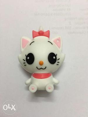 New Cute White Kitty Pendrive 16GB