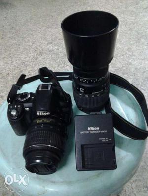 Nikon D DSLR, with Nikor  lens and sigma 
