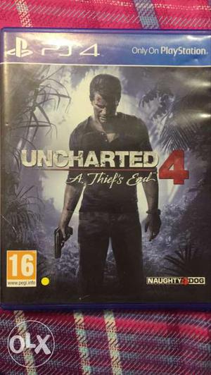 PS4 Game - Uncharted 4. No scratches. Perfect Condition.