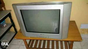 Silver Flat Screen Tv