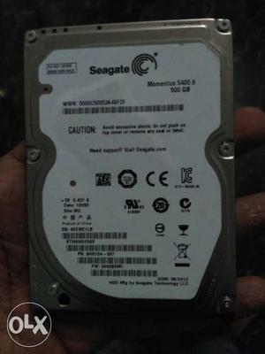Silver Seagate 500gb Internal Hard Disk Drive