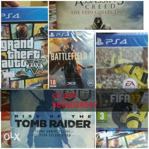 Sony Ps4 Game Collection