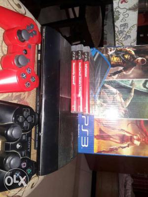 Sony psgb + 2 controllers + 3 games !!