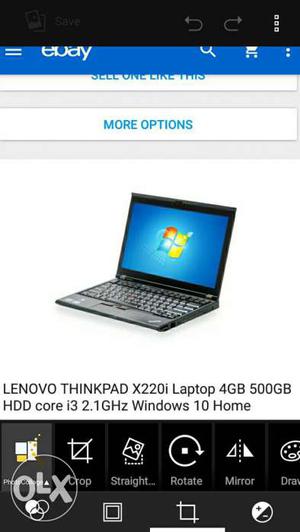Used Lenovo laptop but good condition