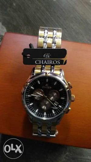 Alpine chronograph watch-stainless steel