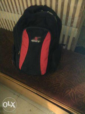 Black And Red Xsport Backpack