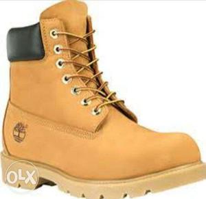 Brown Unpaired Timberland Boots