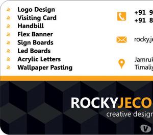 Flex Banners, Visitng Cards, LED Letters, Acrylic Letters