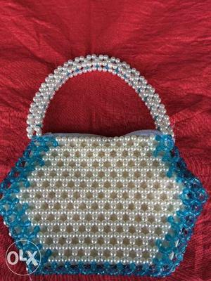 Ladies Hand Bag With Work.new Stack In Laxmi Sai