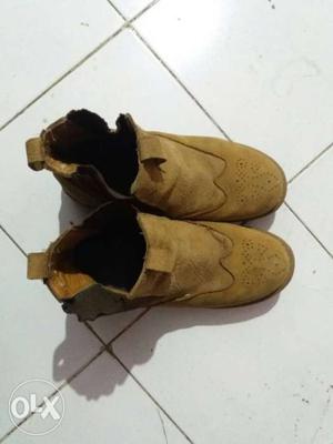 Mens brown Woodland boots