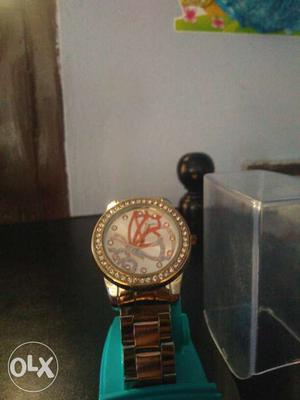 New copper watch