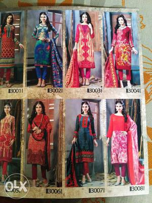 Pashmina dress material & woolen with pure dupatta