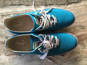 Puma shoe with one month old..size 9..used for