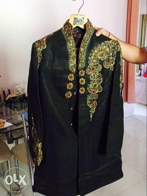 Wedding sherwani awesome condition only once used