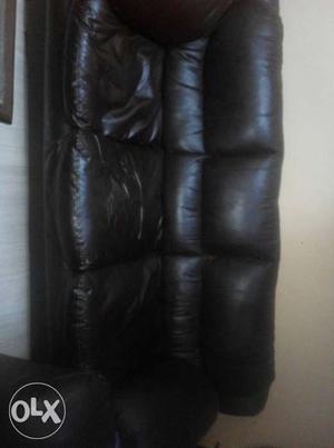 3+1+1 leather sofa set.