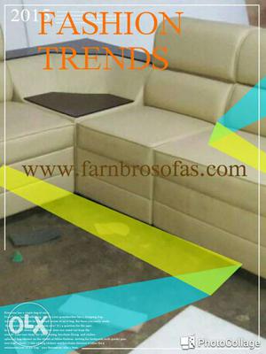 Beige Fashion Trends Sectional Couch