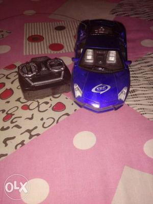 Black And Blue Top Rc Toy Car