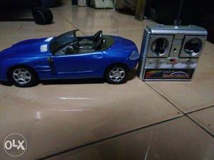 Blue Convertible Coupe Rc Toy