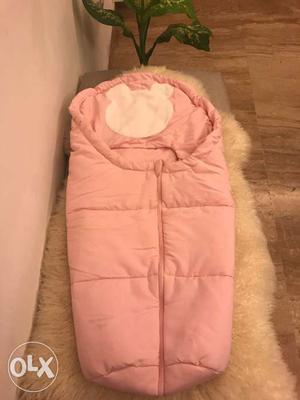 Brand new pink Italian baby/child sleeping bag. I