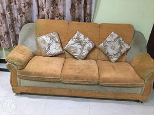 Extremely comfortable Fabric Sofa 3 + 2, Good