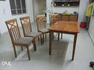 Imported dining table four seater
