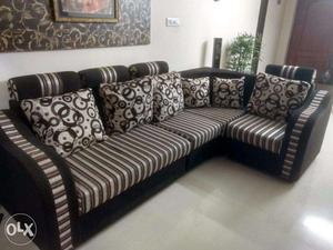 LShape sofa seater for sale - 6 months old