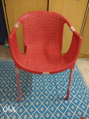 Plastic hard chair for sale only 3months old