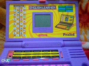 Purple And Yellow English Learner Prasid