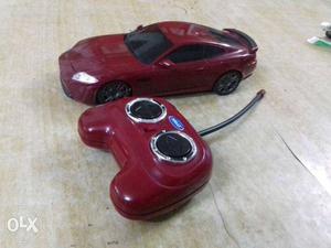 Red Sports Coupe Rc Toy