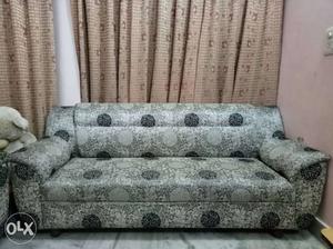 Seven seater sofa one month old family going to