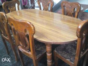 Take Wooden Oval Dining Set