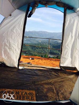 Tent camping at munnar, food,canp fire
