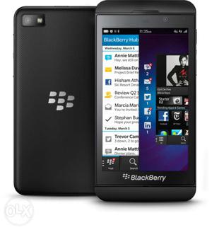 Blackberry z 10 mobile with scrathless