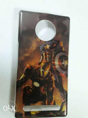 Captain America And Iron Man Themed Smartphone Case for (yu
