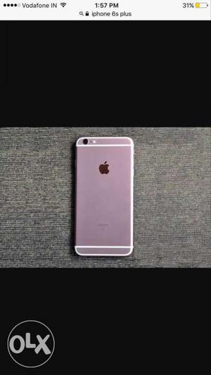 IPhone 6s Plus rose gold colour 64 gb only