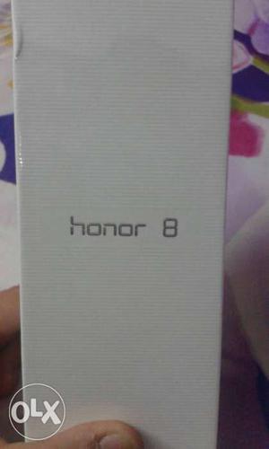 Its a new seal pack phone. Honor 8 Actual price