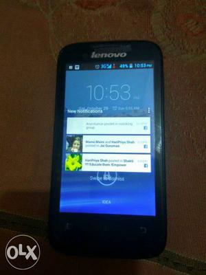 Lenovo android 4.2.2 dual sim 3G phone... Only