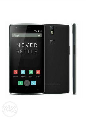 One plus one- 64gb,black colour,1 year used.very good