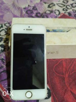 Sale my iphone 516gb silver colour gud condition