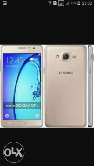 Samsung On7gold Brand New Phon 4 Month Use 4g 5.5